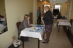 předsálí (zleva: Mgr. Dana Havlová, Ing. Hana Kalusová)