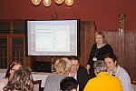 workshop v sekci MŠ (v pozadí PhDr. Jitka Fořtíková, Ph.D.)