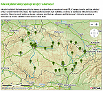 školy spolupracující s Mensou jsou poněkud nerovnoměrně rozmístěny téměř ve všech krajích ČR (stav k 15. 6. 2015)