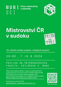 Mistrovství České republiky v sudoku 2024