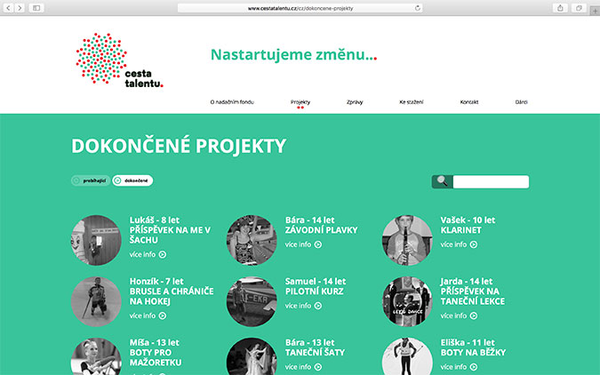 Cesta talentu