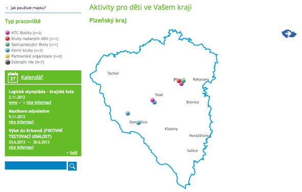 volba typu pracoviště