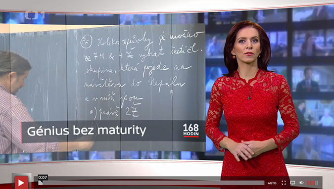 168 hodin: Génius bez maturity