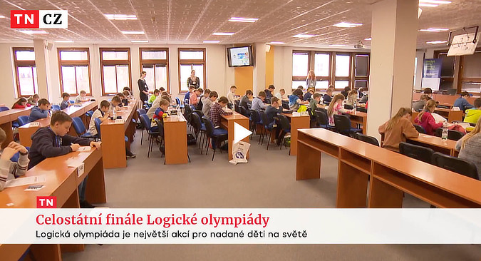TV Nova, 25. 4. 2022: finále Logické olympiády 2021