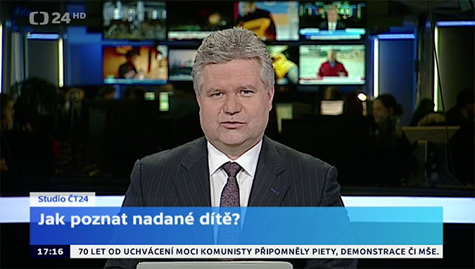 Studio ČT24: Jak poznat nadané dítě?