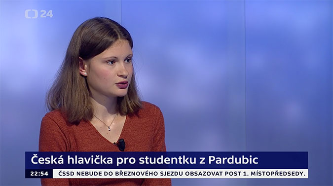 Události, komentáře: Vědkyně z gymnázia
